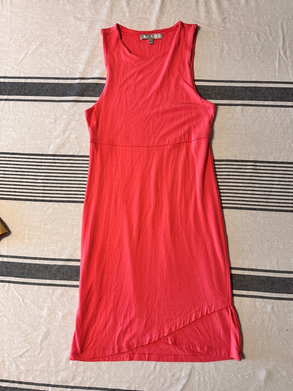 Sleeveless Red Tank Dress -by Athleta size xxsmall